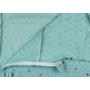 Kép 3/3 - Bubaba ujjatlan pamut hálózsák 0-6 hó - Kék macis