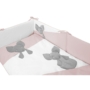 Kép 3/4 - 3-részes ágyneműgarnitúra Belisima Mouse 100/135 rózsaszín